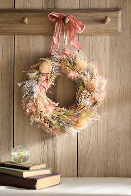 Pastel Candy Dried Wreath