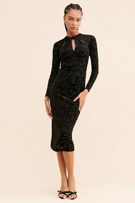 knee length dresses for ladies Lace Midi Dress – Endless Rose main image 1