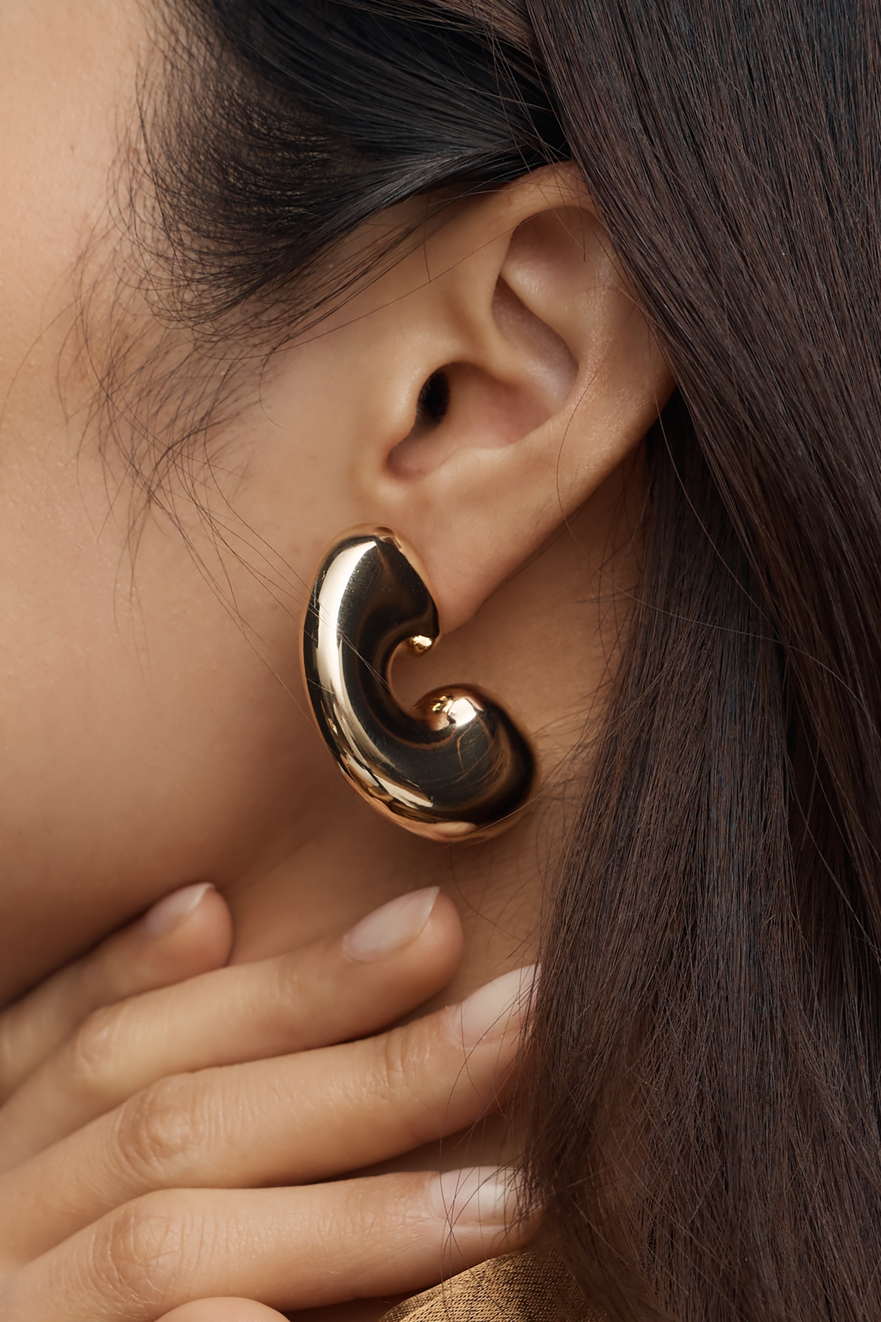 Bubble Hoop Earrings