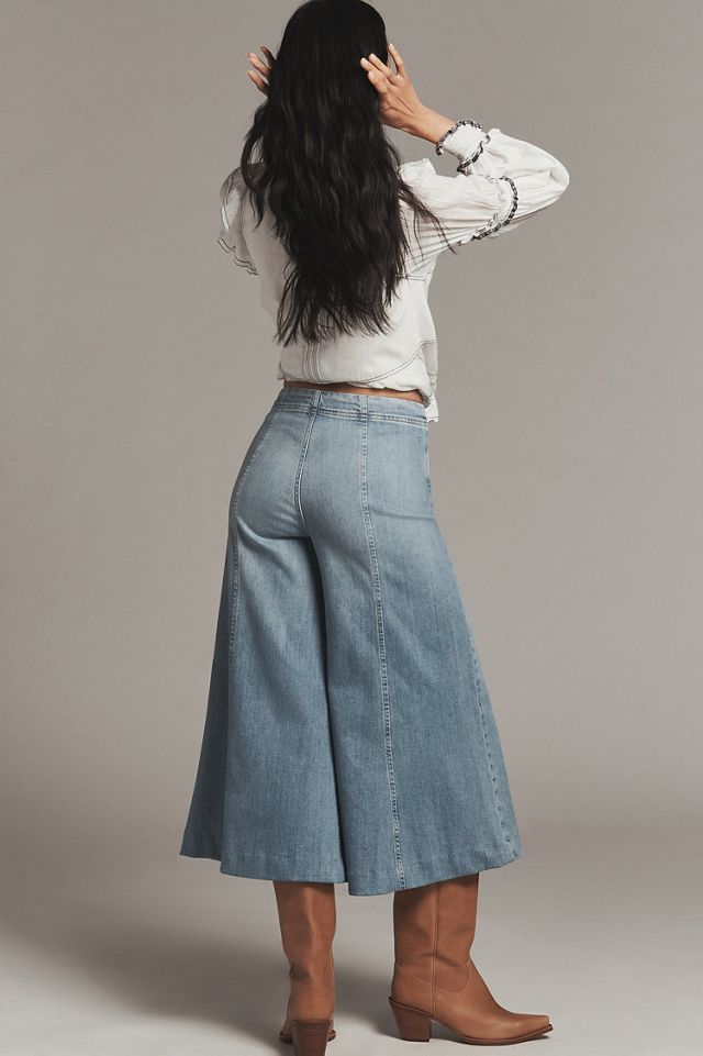 Pilcro Grassland Mid-Rise Wide-Leg Crop Jeans #2