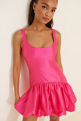 Drop-Waist A-Line Mini Dress | Anthropologie