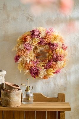 Sunrise Dill Dried Wreath