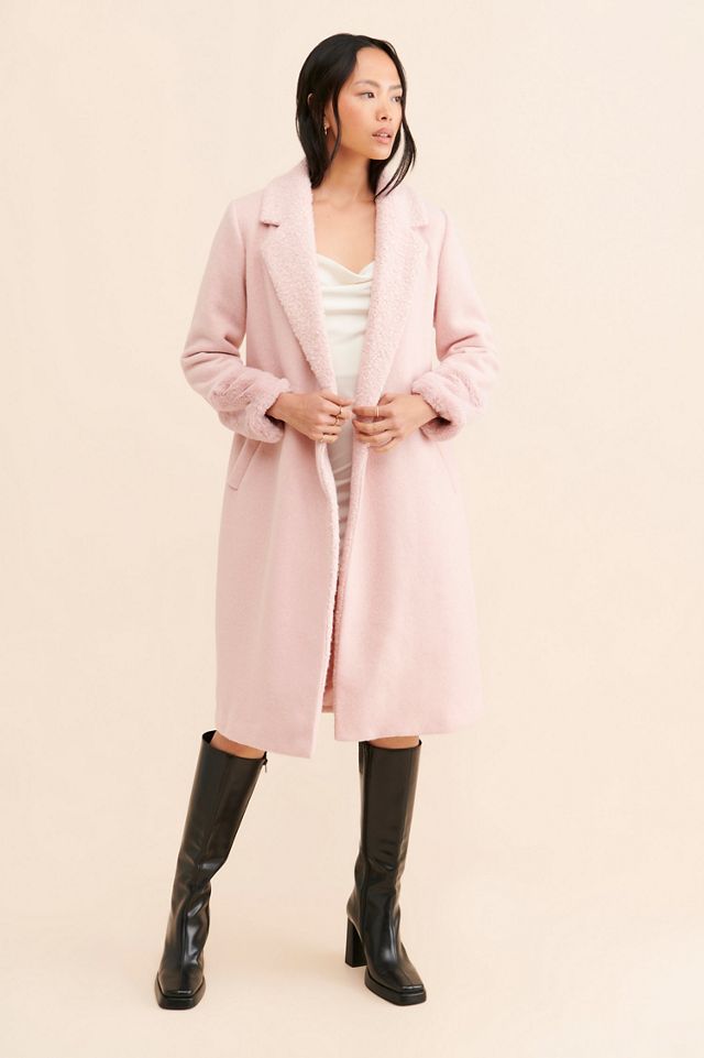 Hutch Mixed Media Overcoat #2