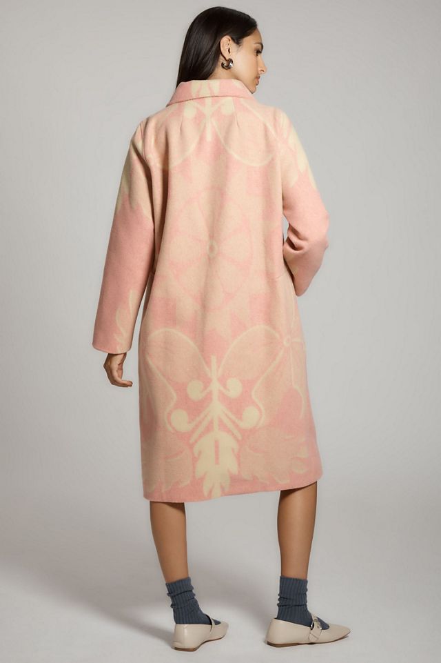 Wool Blend Cocoon Coat | Anthropologie