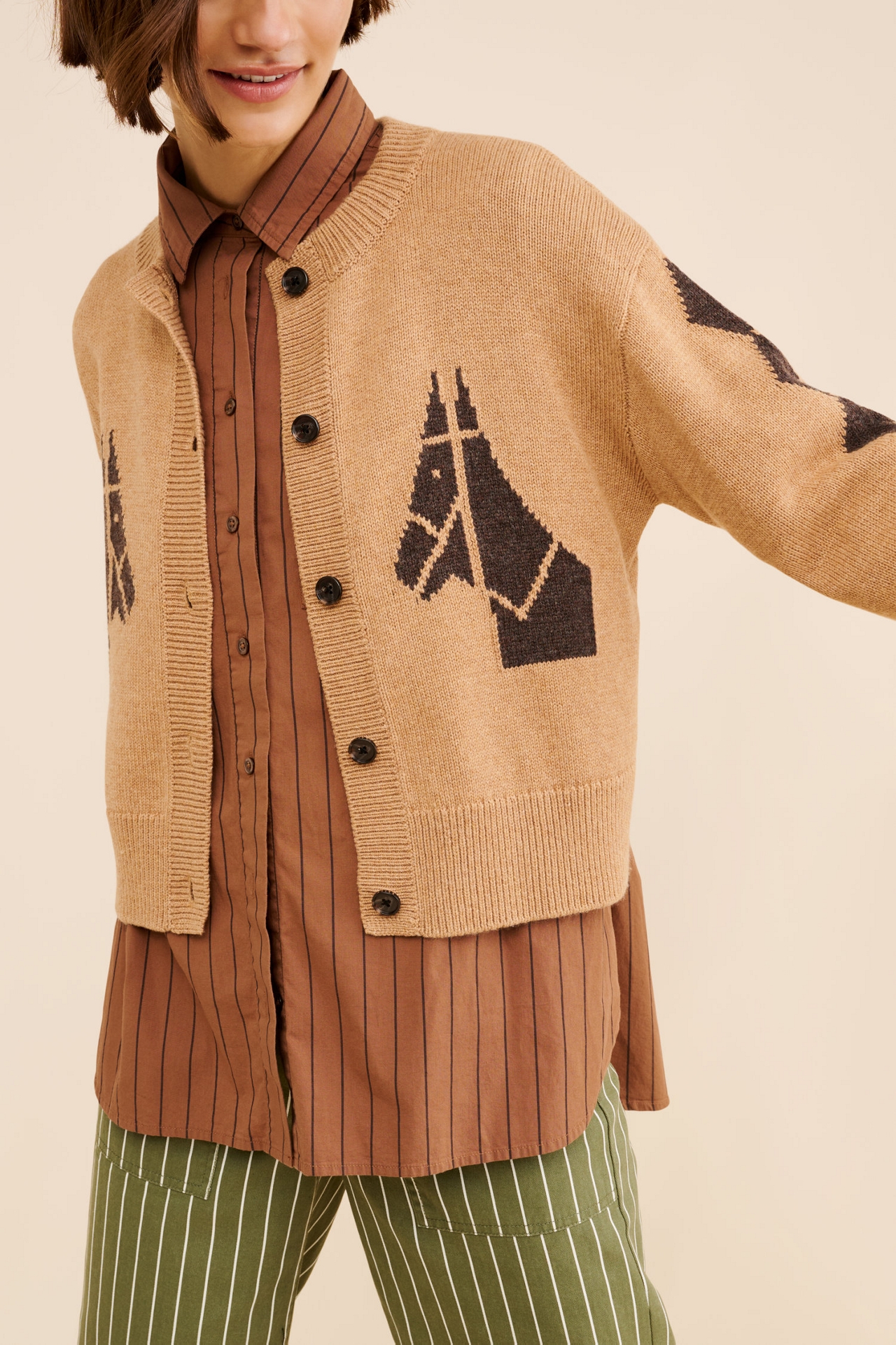 Rails Merino Wool Blend Mavie Cardigan