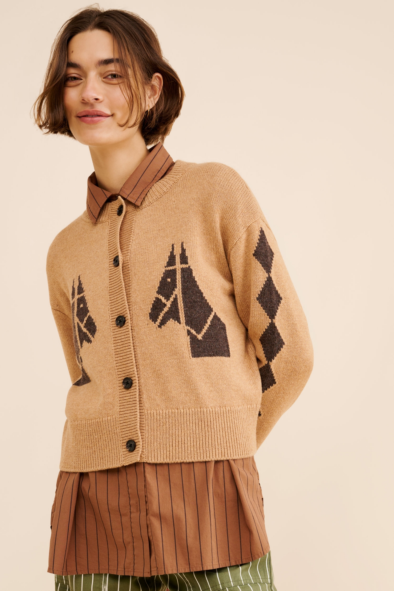 Rails Merino Wool Blend Mavie Cardigan