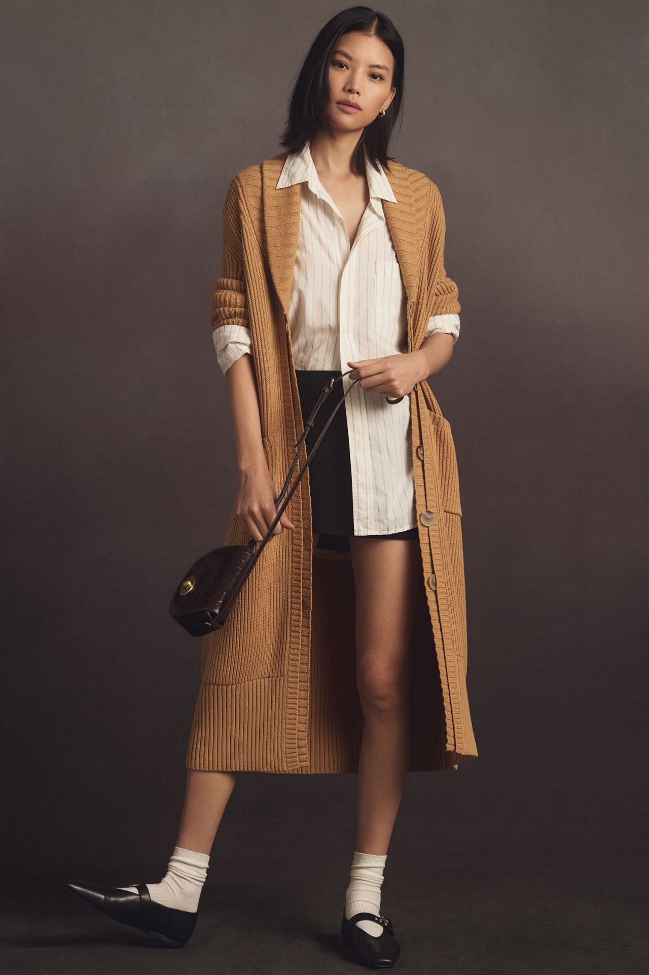 Maeve Longline Coatigan Sweater