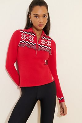 Pilcro Crew-Neck Nordic Sweater