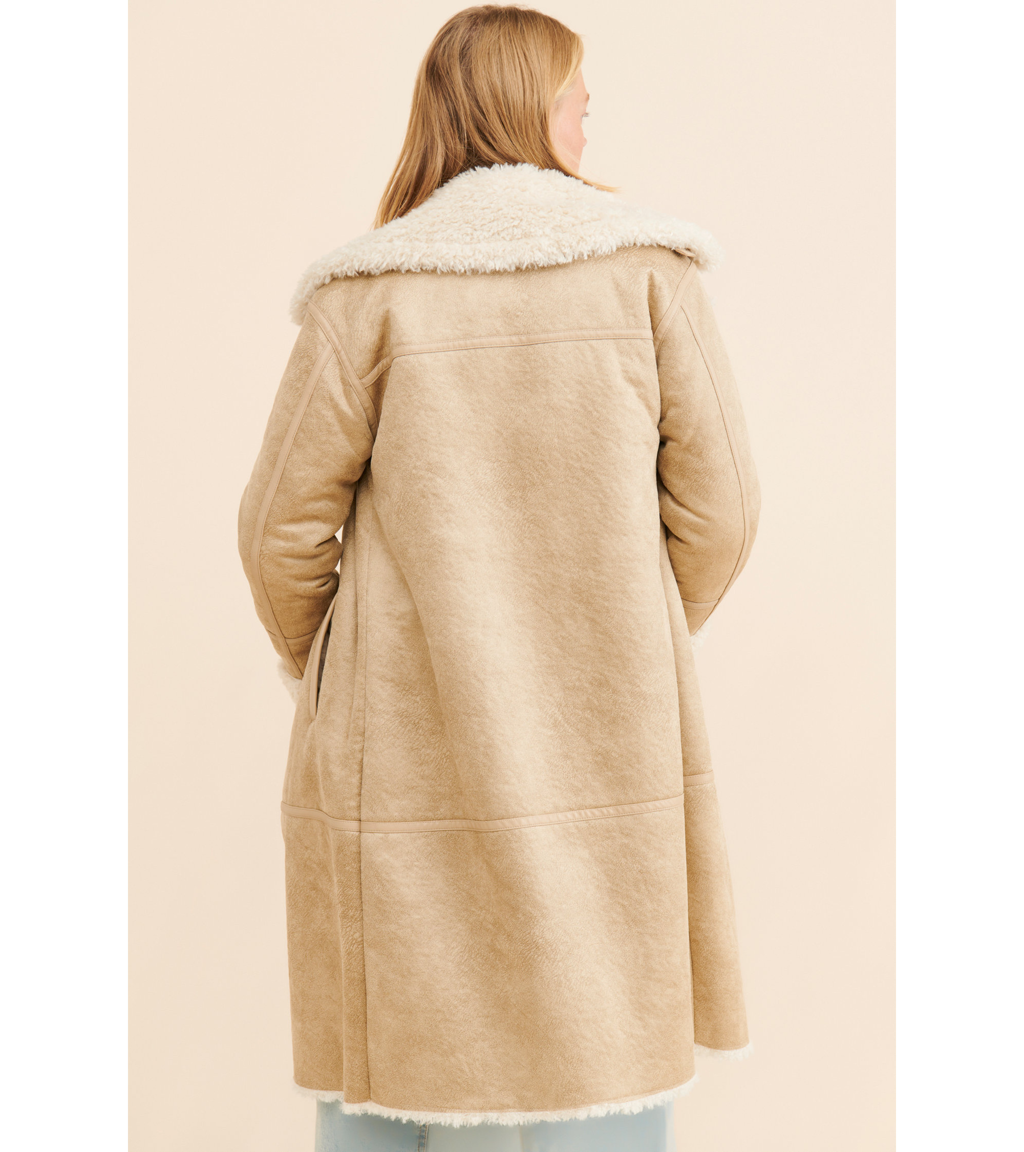 Faux Shearling Jacket - Image 1