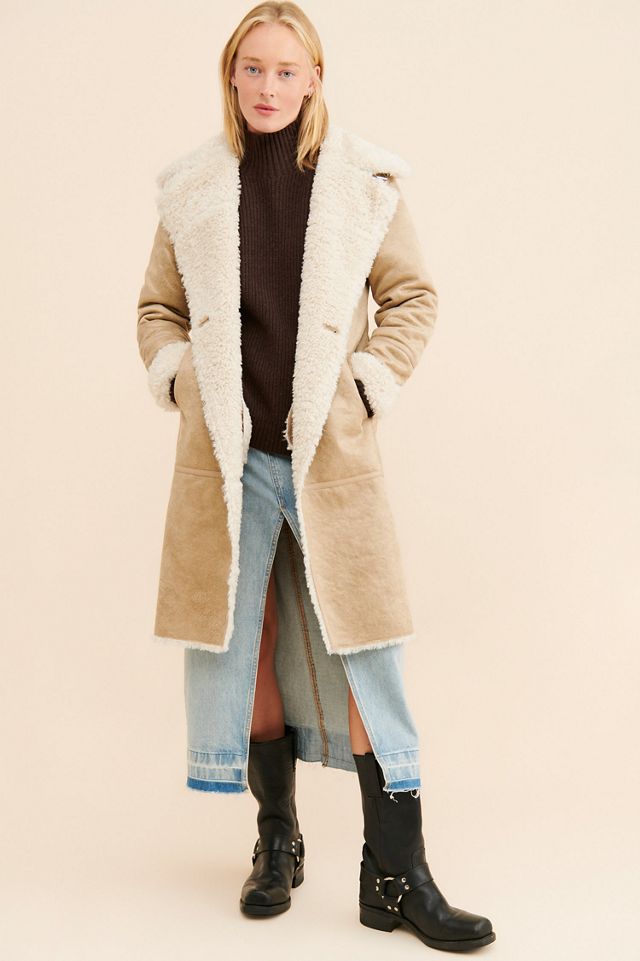 NVLT Faux Shearling Jacket #2