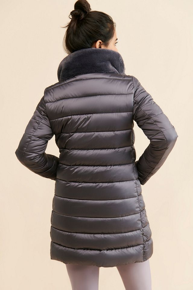 Save The Duck Dalea Faux Fur Collar Puffer Jacket #1