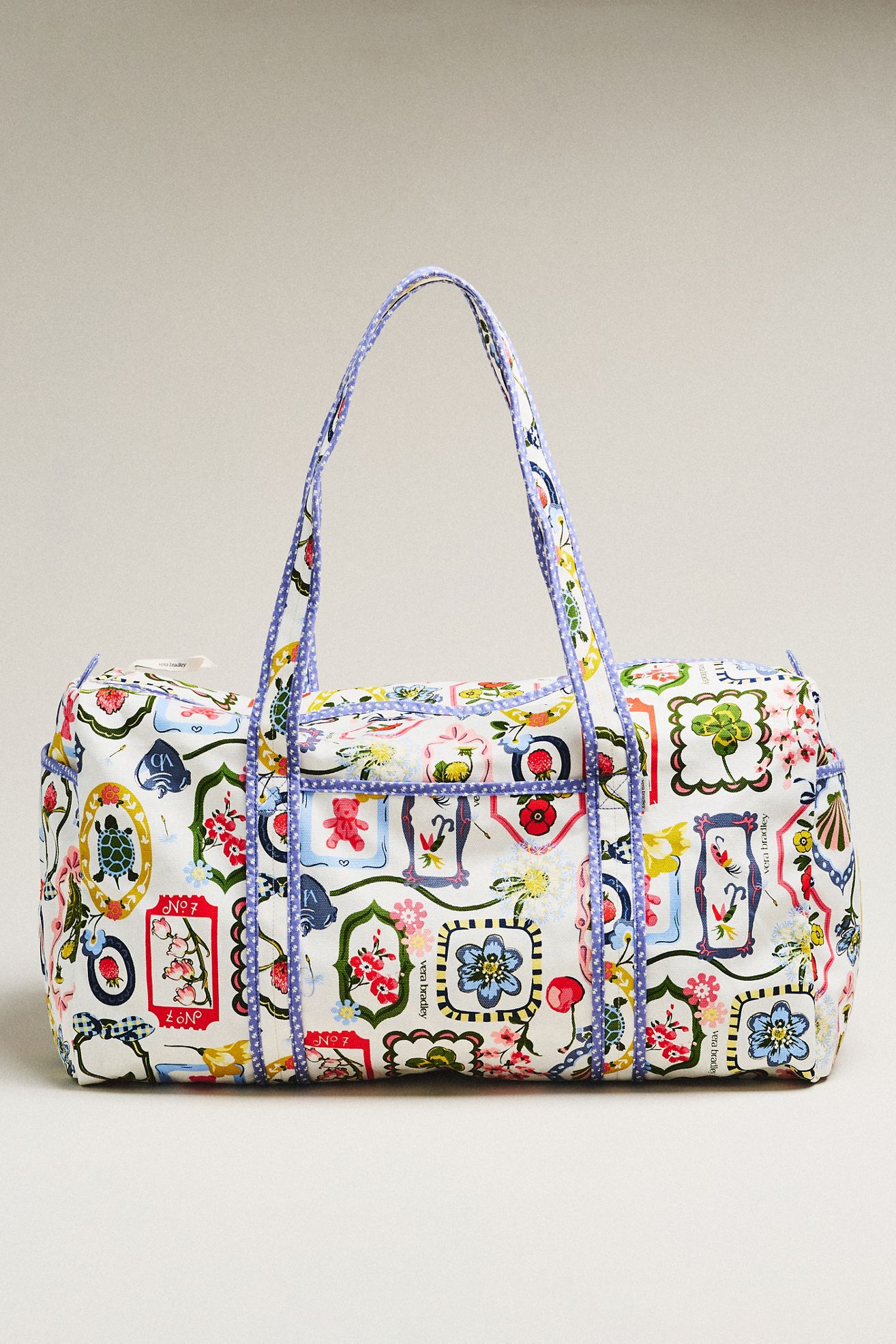 Vera Bradley Exclusive Large Duffel Bag - Bouquet No. 7, One Size