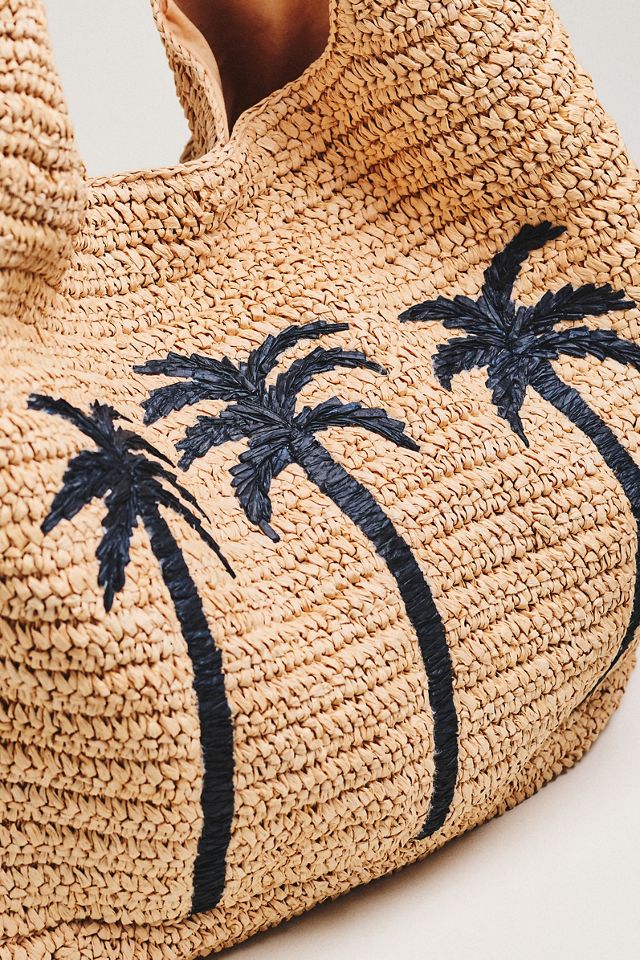 Faherty XL Woven Hobo Bag #2