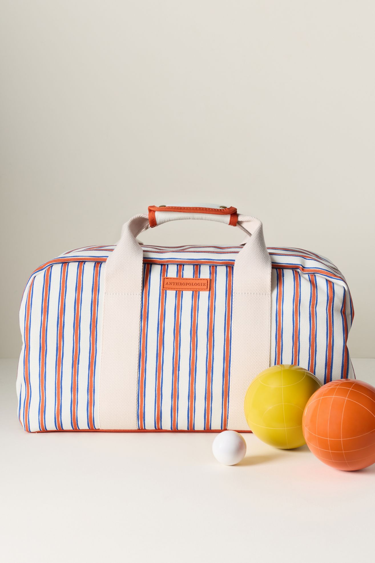 Anthropologie Bocce Ball Set - Tangerine, One Size