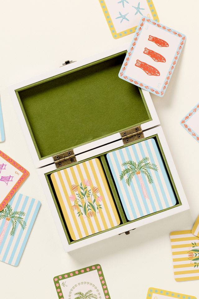 Anthropologie Boxed Playing Cards #1
