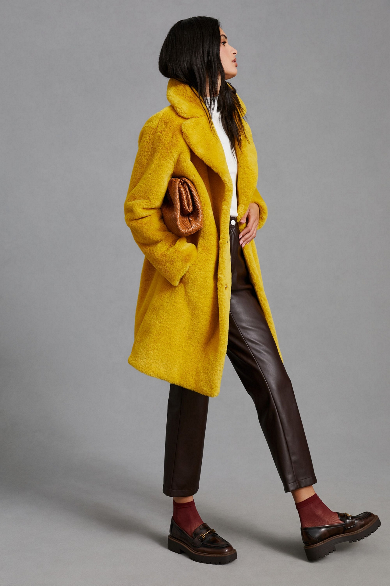 Velvet by Graham & Spencer Oversized Faux-Fur Coat