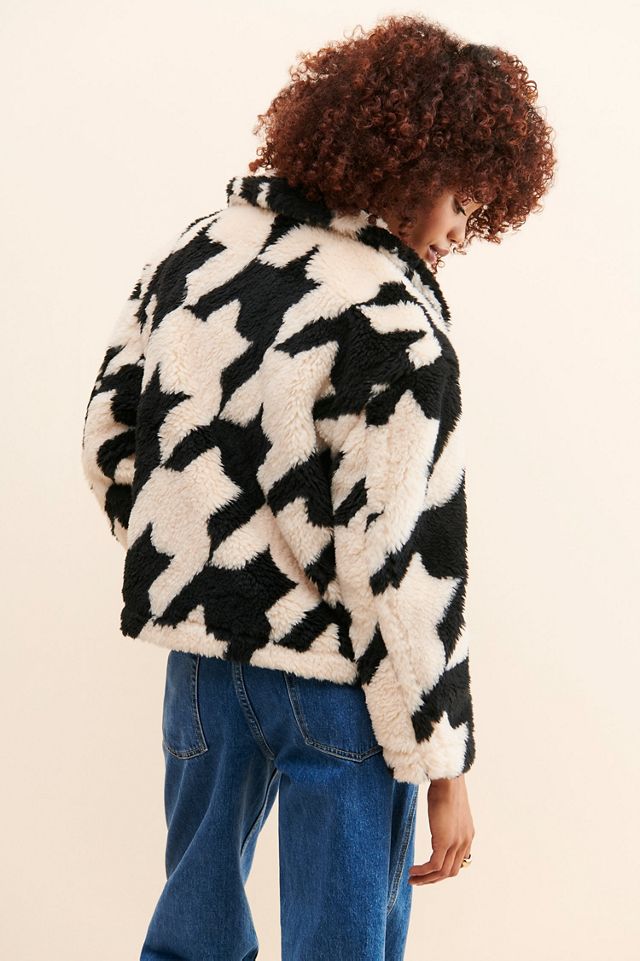 [BLANKNYC] Love Birds Houndstooth Coat #1