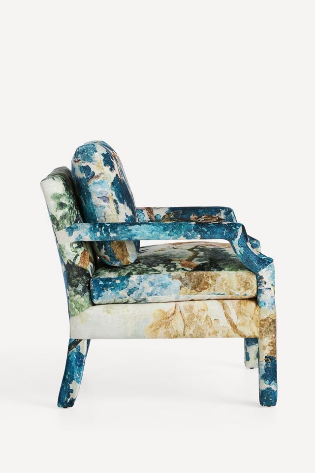 Delaney Velvet Accent Chair #3