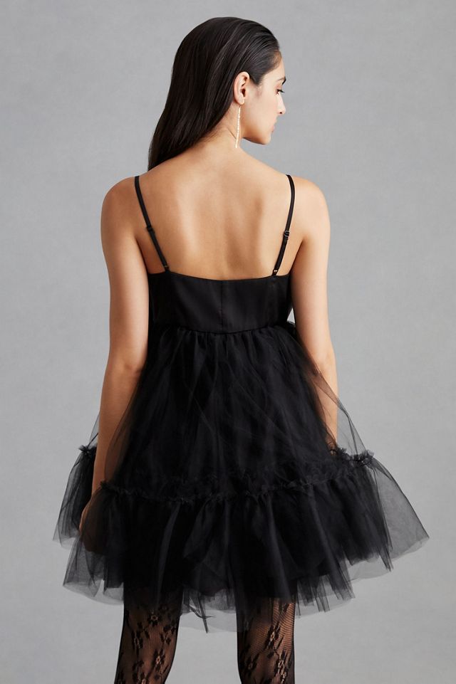 Hutch Take A Bow Tulle Mini Dress #2