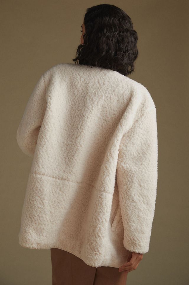Avec Les Filles Cozy Sherpa Jacket #4