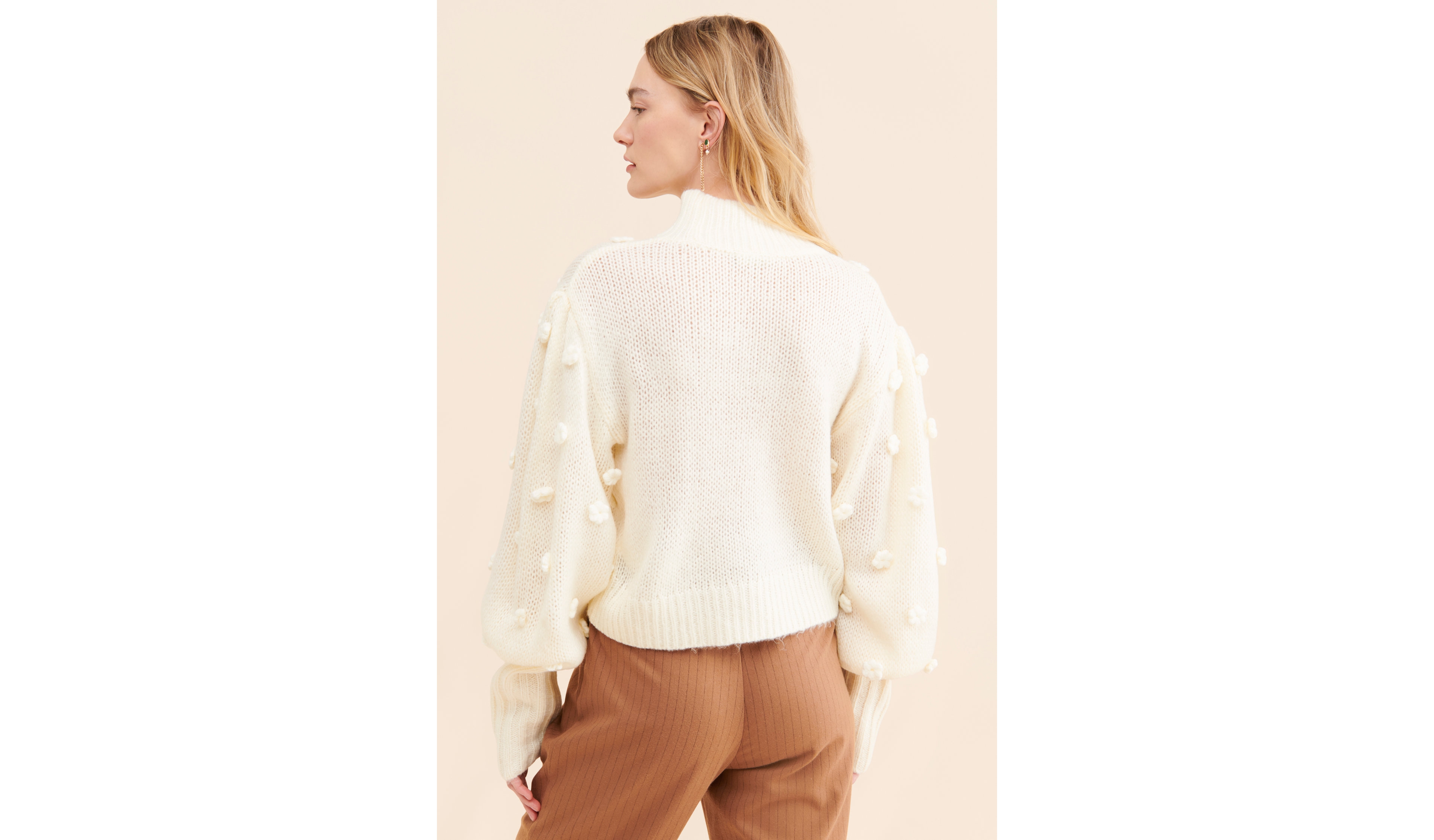 FARM Rio Floral Embellished Sweater