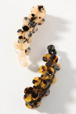 Resin Banana Claw Clip