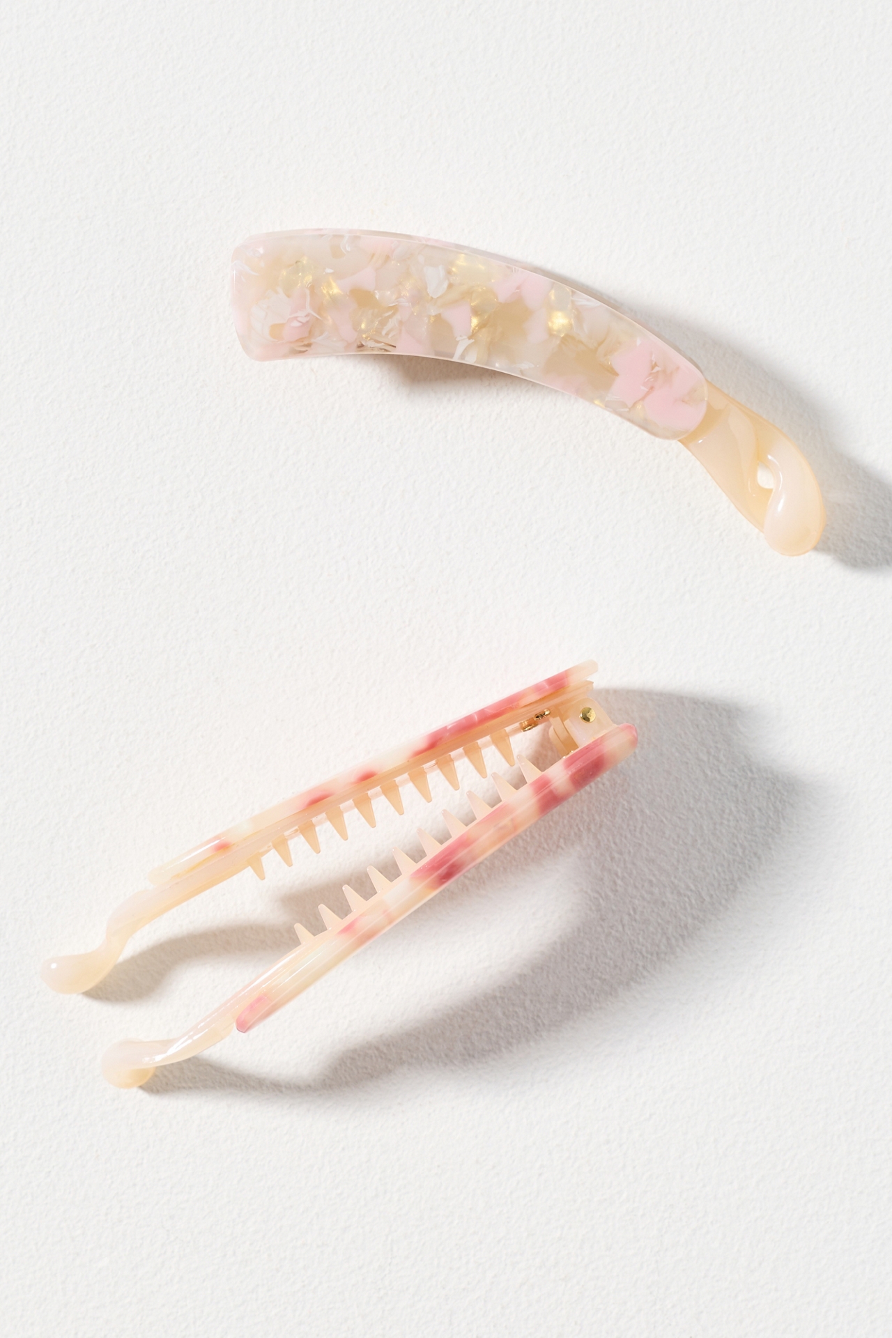 By Anthropologie Small Banana Claw Clip