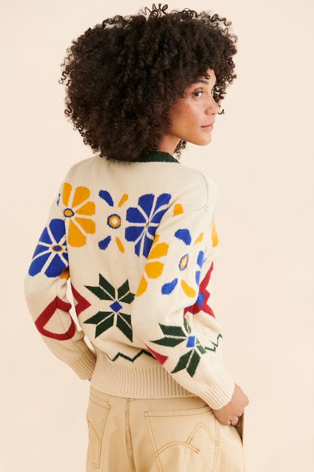 Callahan Juniper Patterned Sweater #1