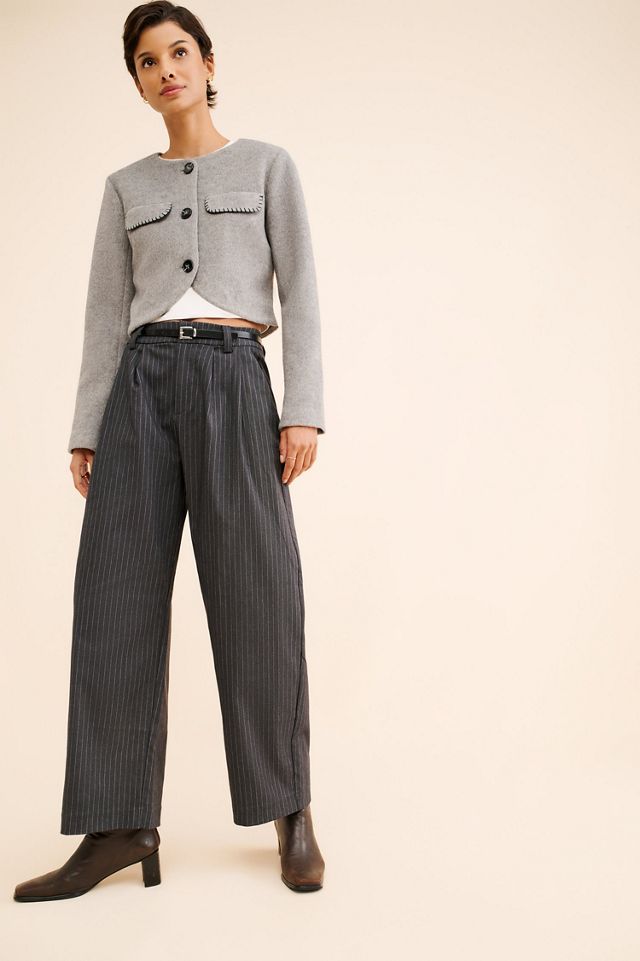 4th & Reckless Mable Wool Blend Cropped Jacket #2