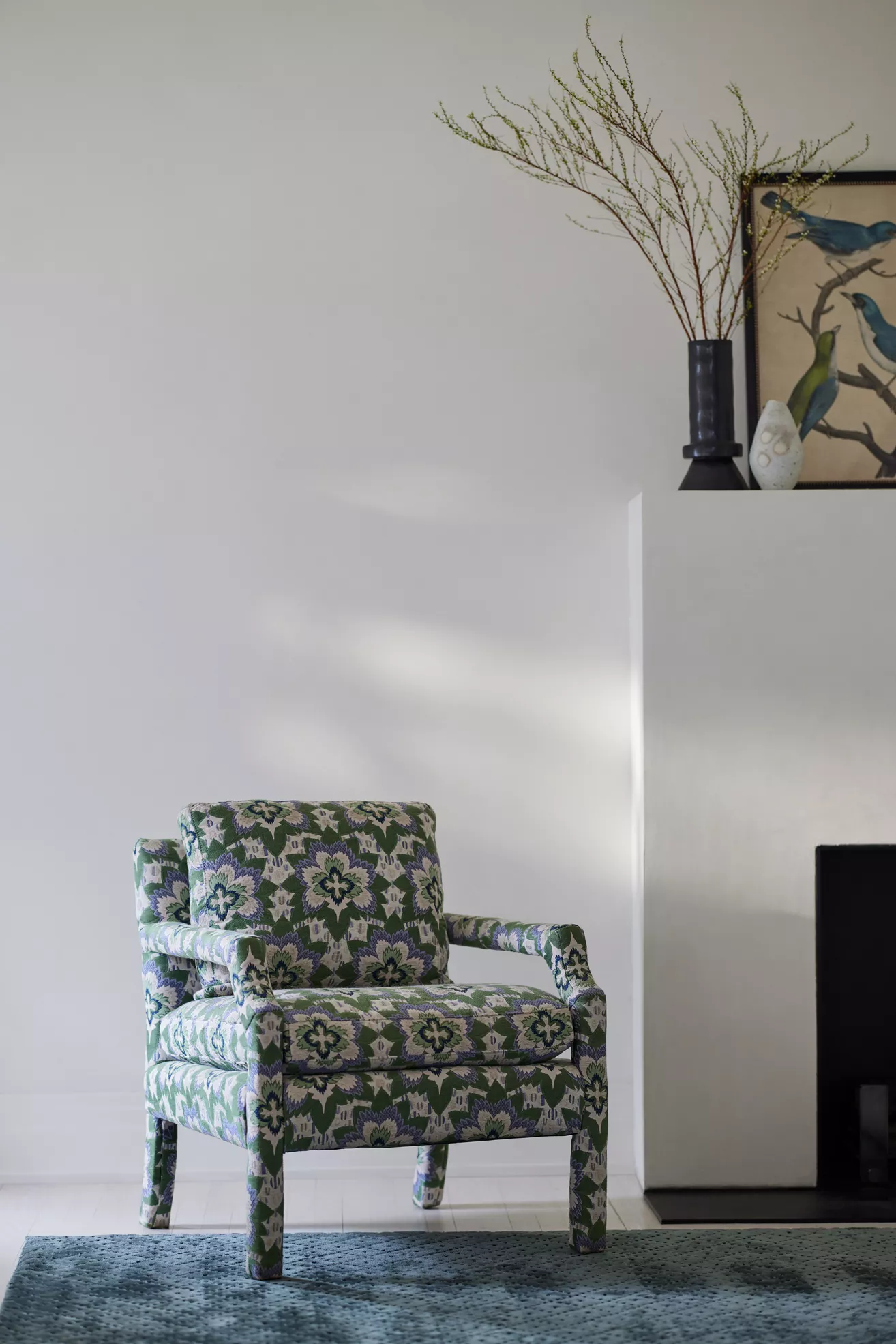 Delaney Jacquard Accent Chair