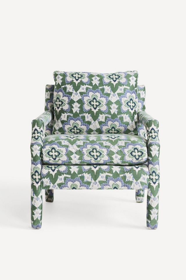 Delaney Jacquard Accent Chair #1