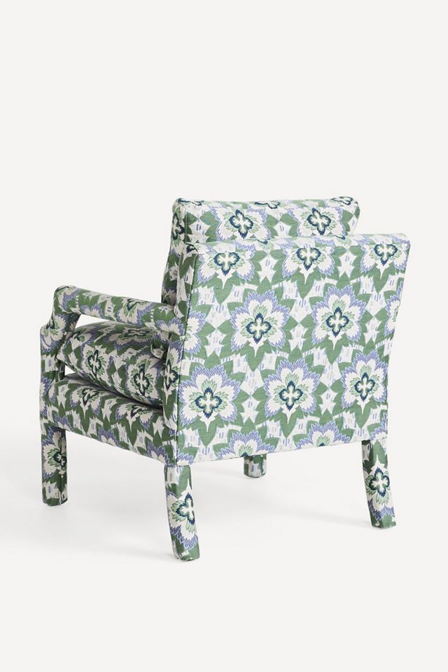 Delaney Jacquard Accent Chair #4