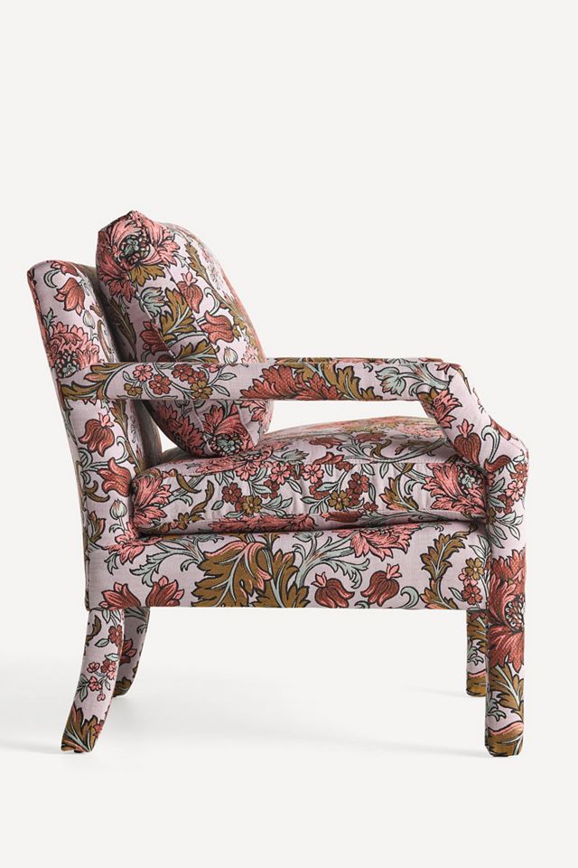 Delaney Jacquard-Woven Accent Chair