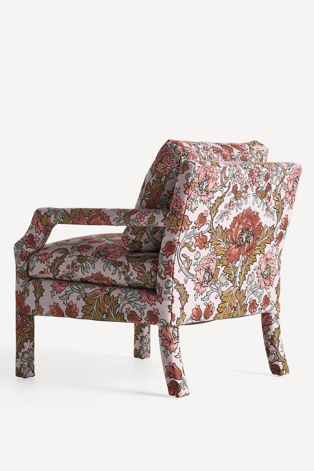 Delaney Jacquard-Woven Accent Chair