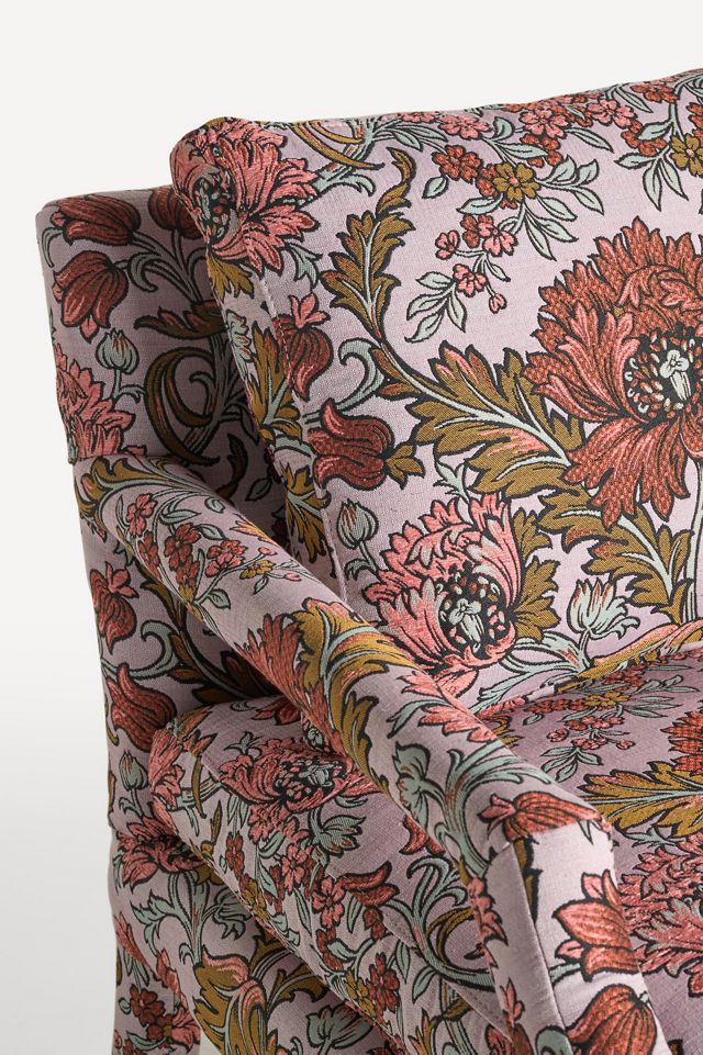 Delaney Jacquard-Woven Accent Chair