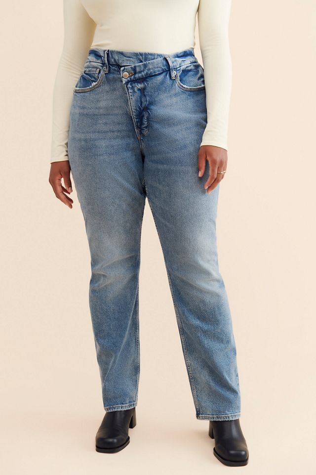 Good American Good 90's Cross Waist Jeans #2