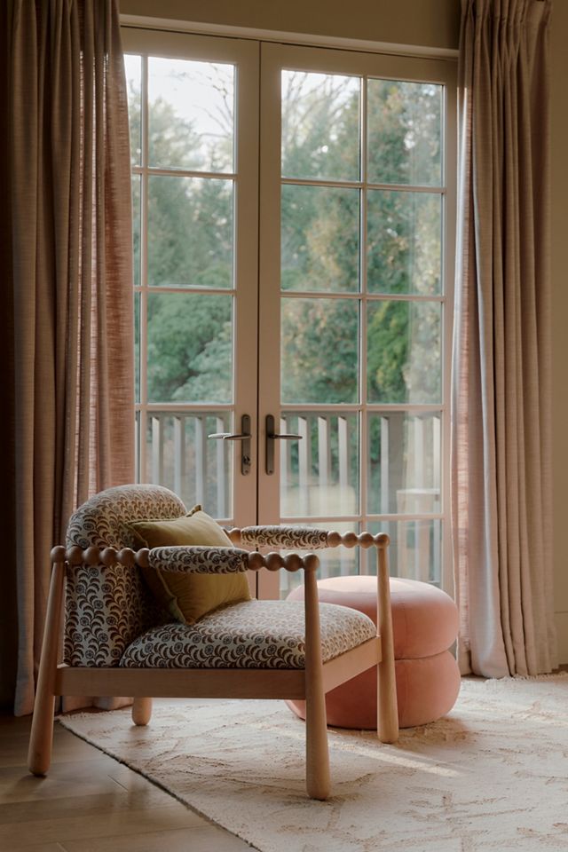 Pippa Block Print Accent Chair #2
