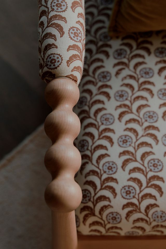 Pippa Block Print Accent Chair #3