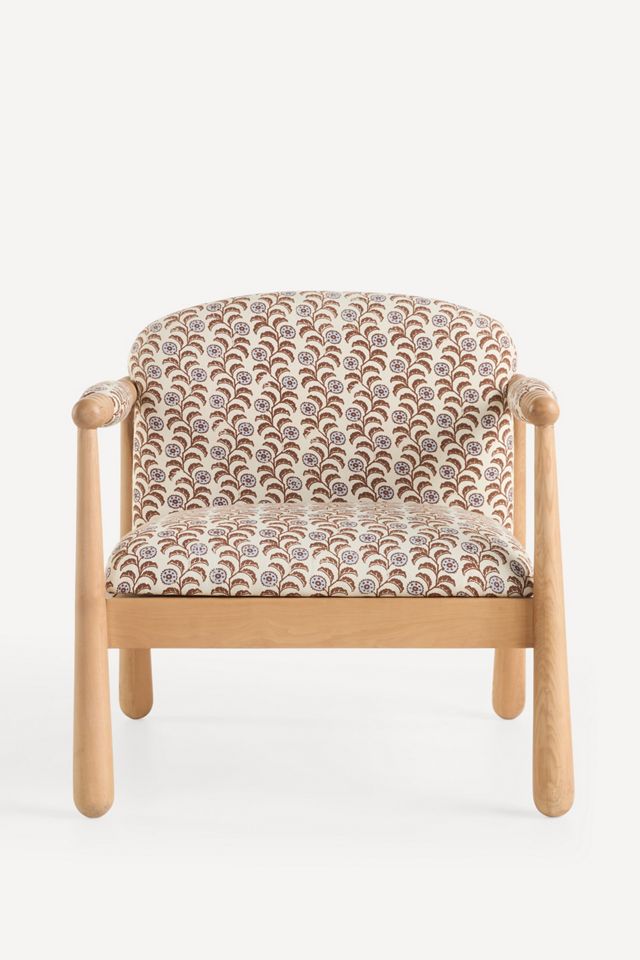 Pippa Block Print Accent Chair #7