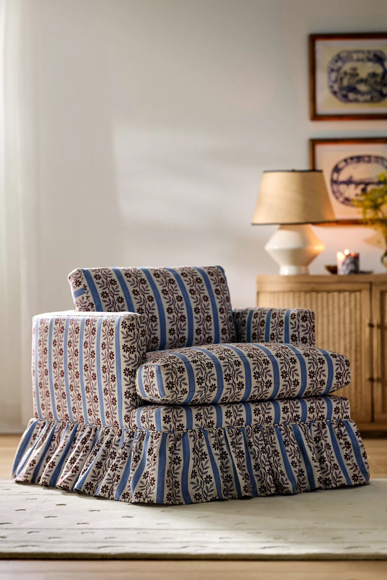 Bowen Ruffle Chair