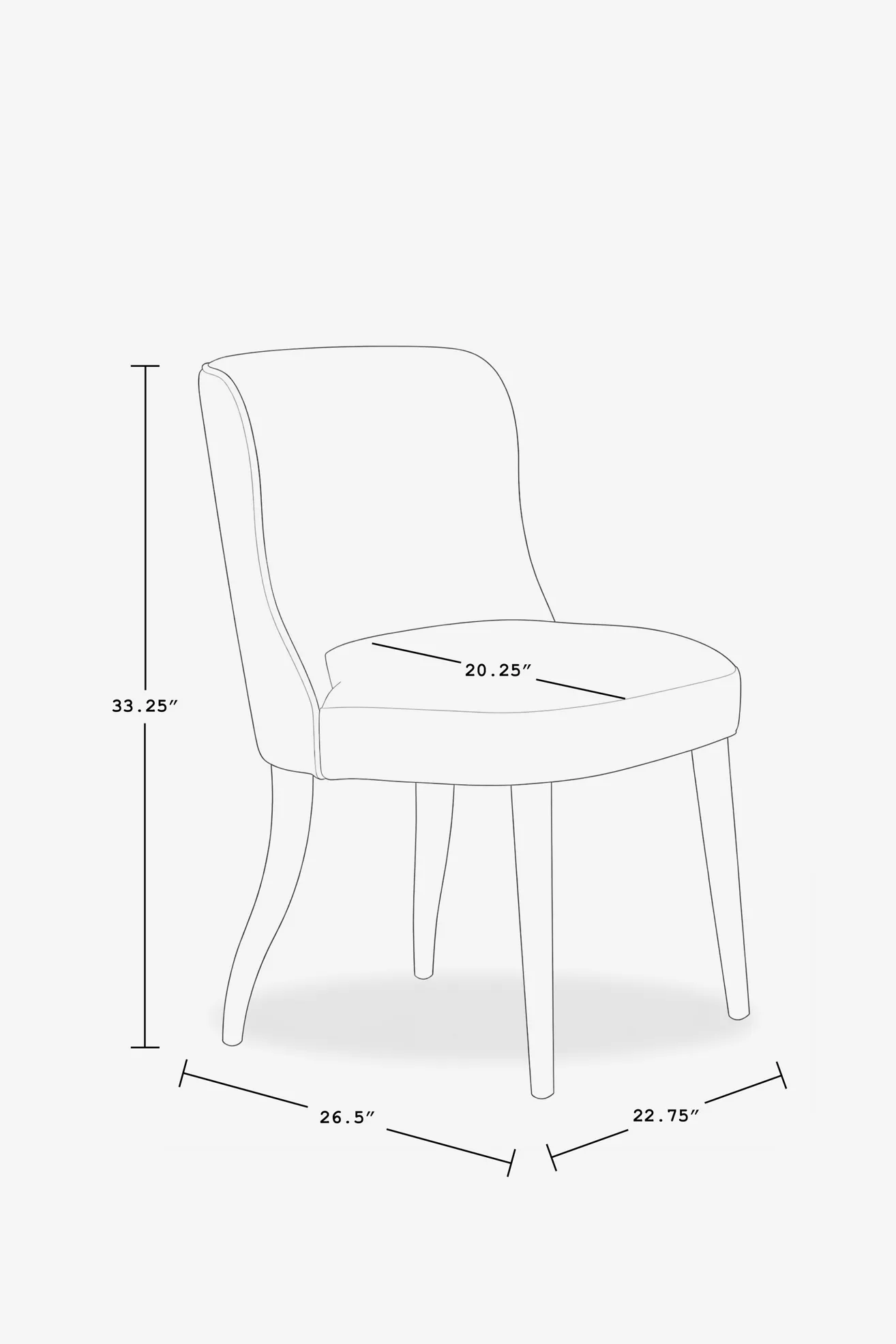 Meryl Dining Chair - thumbnail 7