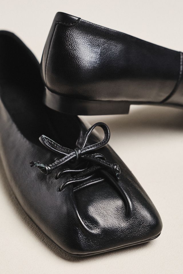 Grace Butter Square-Toe Flats #2