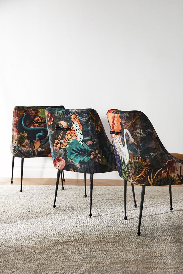 Bara Velvet Elowen Chair #9