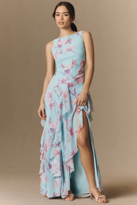 Tiered Ruffle Maxi Dress