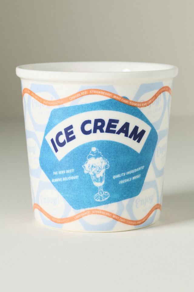 Glace Stoneware Ice Cream Pint Bowl #2