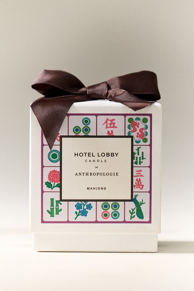 Hotel Lobby x Anthropologie Fresh Mahjong Boxed Glass Candle #2