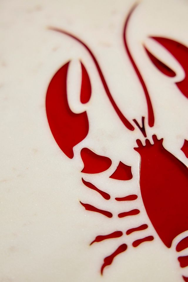 Marble Icon Cheese Board, Lobster #1
