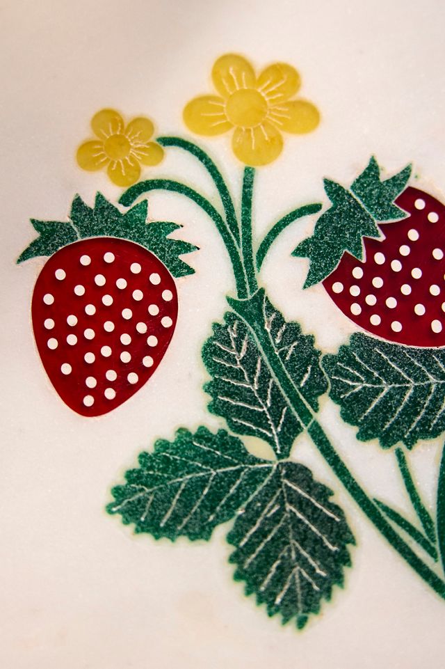 Marble Icon Cheese Board, Strawberry | Anthropologie