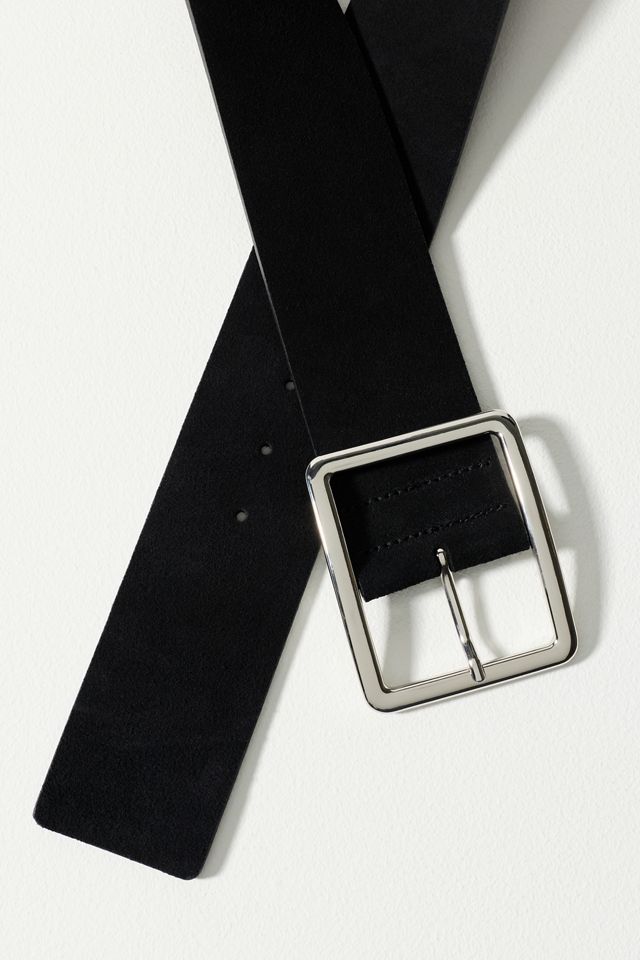 Wide Square Buckle Belt #1