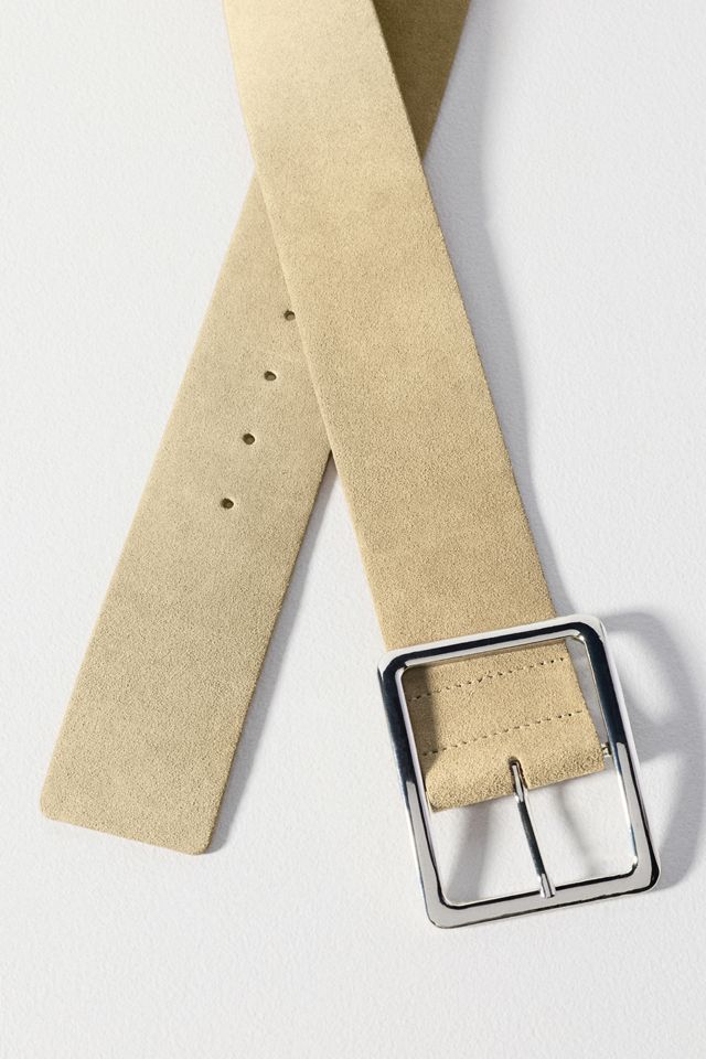 Wide Square Buckle Belt #1